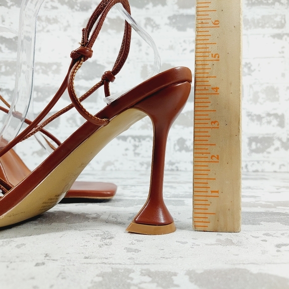 NEW H by Halston Women's Picasso Lace-Up Dress Sandals E384 - Picture 8 of 14